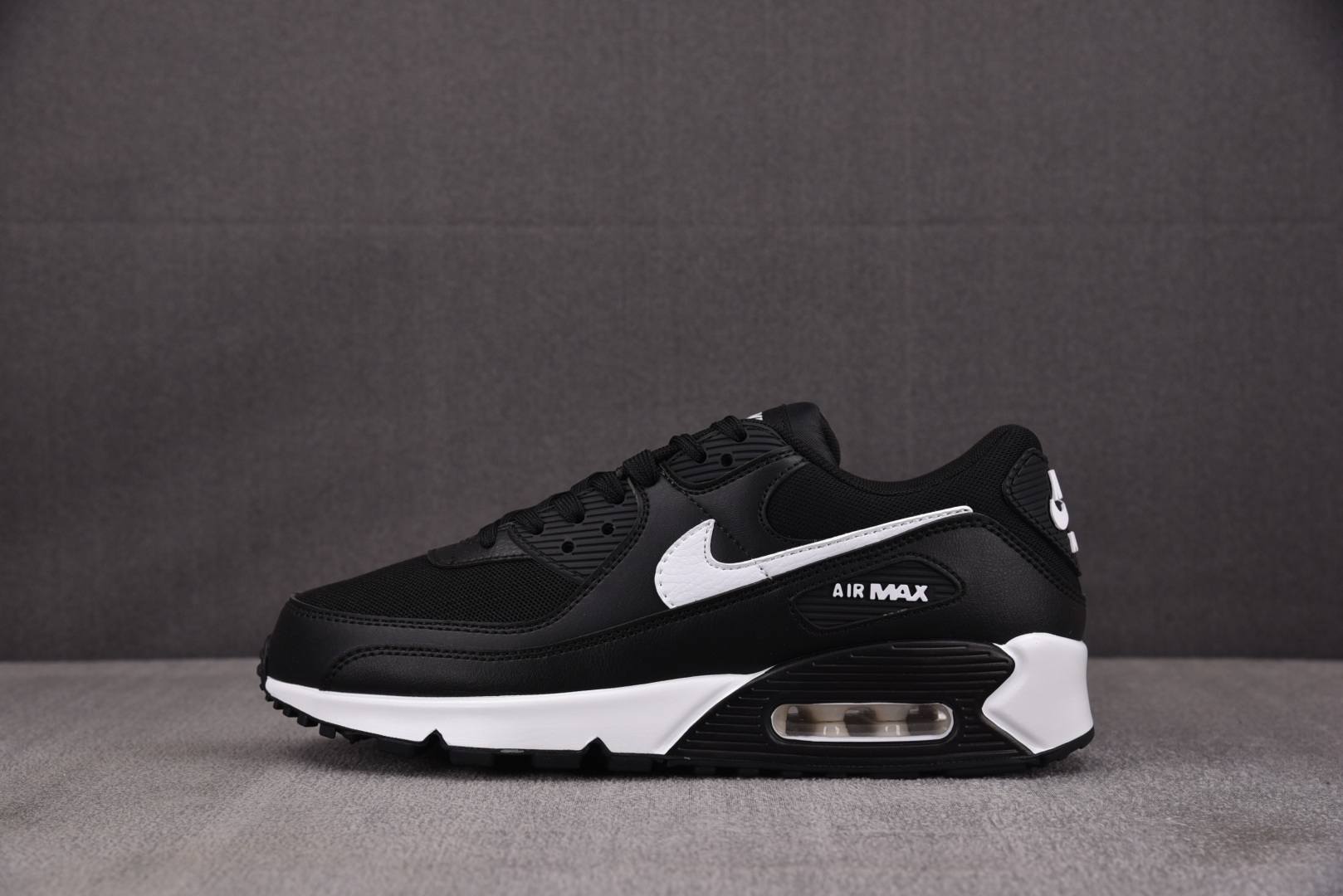 Max 尺码36-46纯原版出品-WMNS NK Air Max 90 Black White 黑白 D