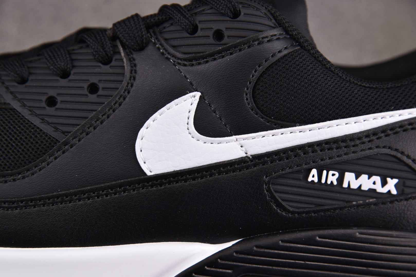 Max 尺码36-46纯原版出品-WMNS NK Air Max 90 Black White 黑白 D