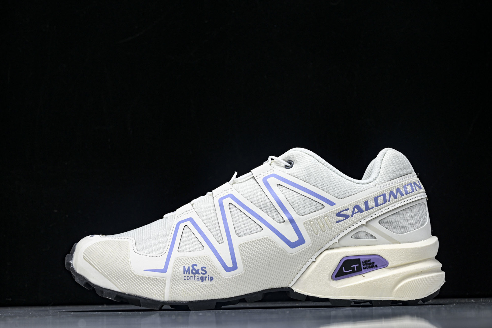 Salomon 尺码36-46纯原版出品-Salomon Speedcross 3 萨洛蒙 黑色合成材质