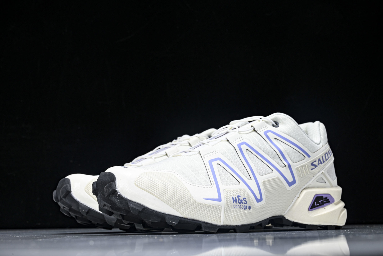 Salomon 尺码36-46纯原版出品-Salomon Speedcross 3 萨洛蒙 黑色合成材质