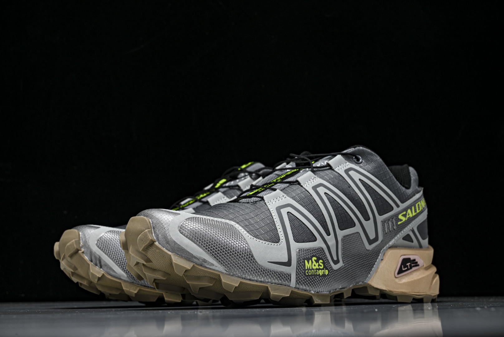 Salomon 尺码36-46纯原版出品-Salomon Speedcross 3 萨洛蒙 黑色合成材质