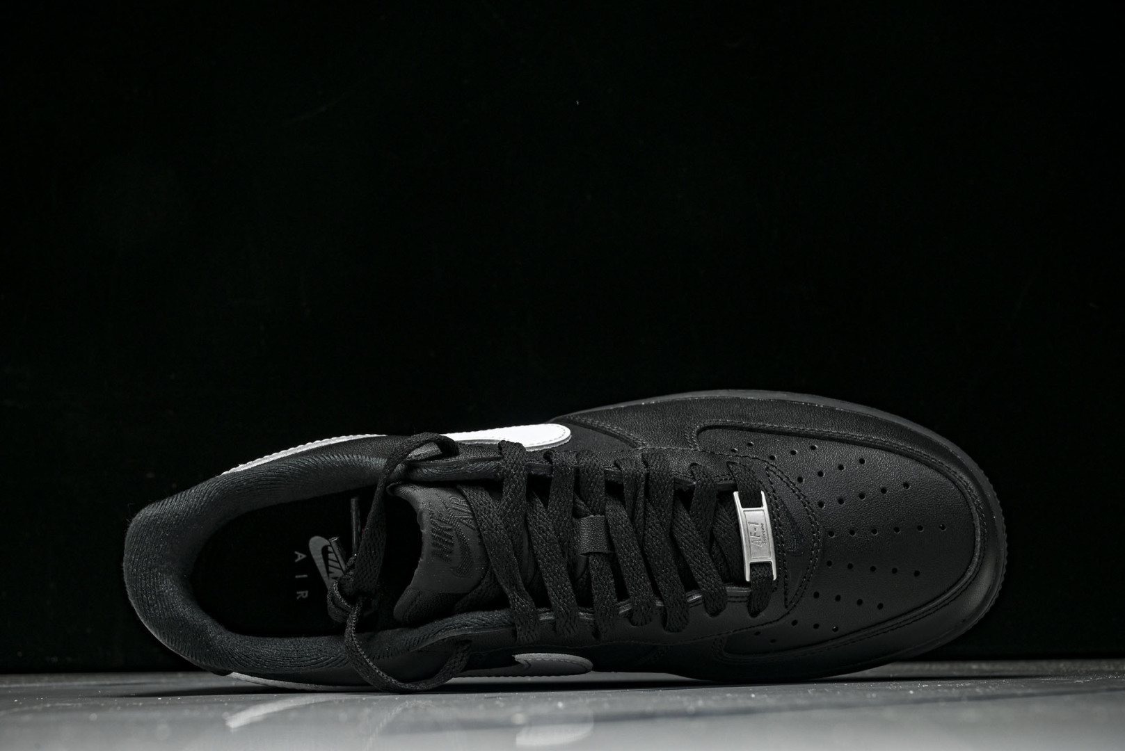 AF1 尺码:40-48.5纯原出品-NK Air Force 1 Low Supreme Black 