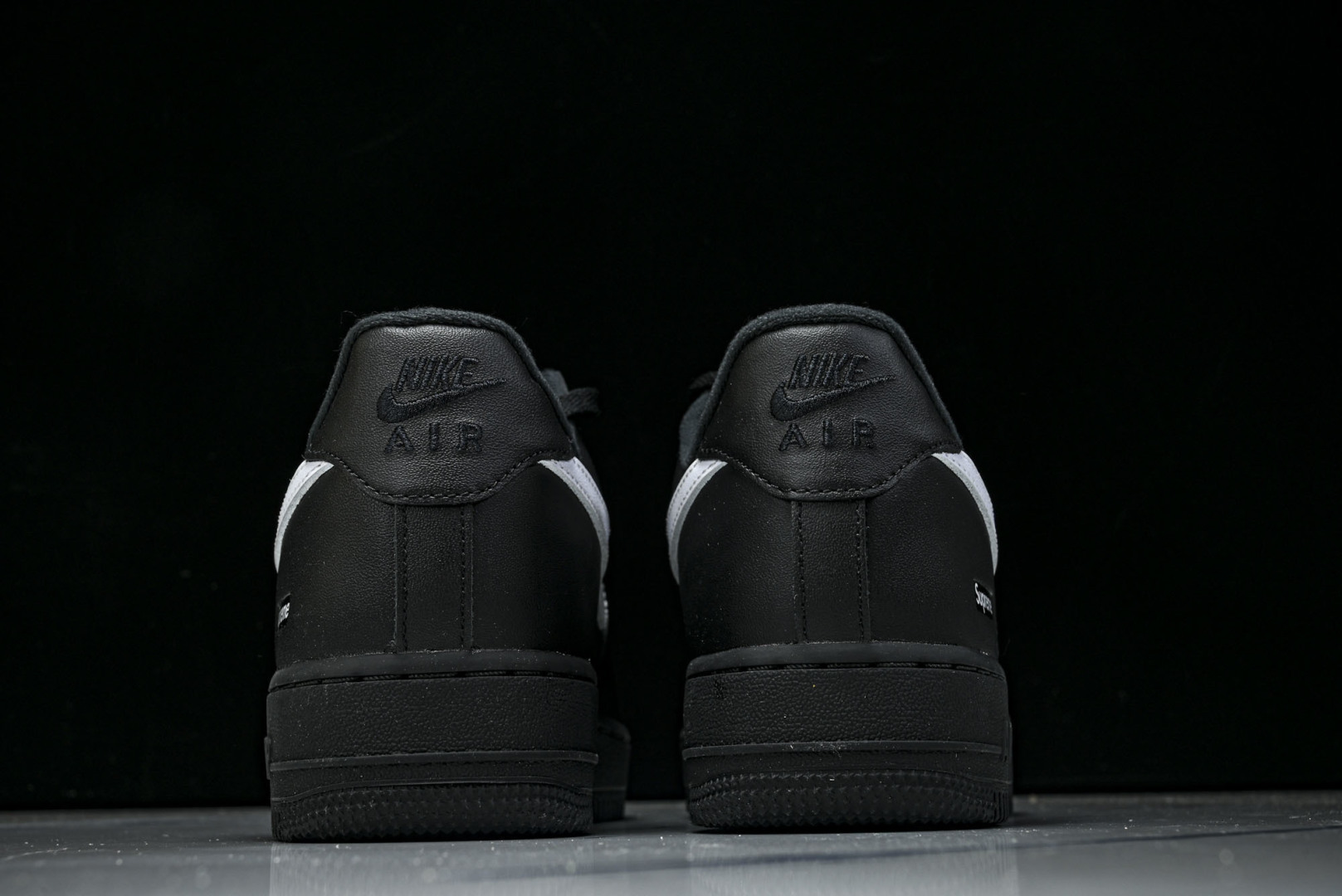 AF1 尺码:40-48.5纯原出品-NK Air Force 1 Low Supreme Black 