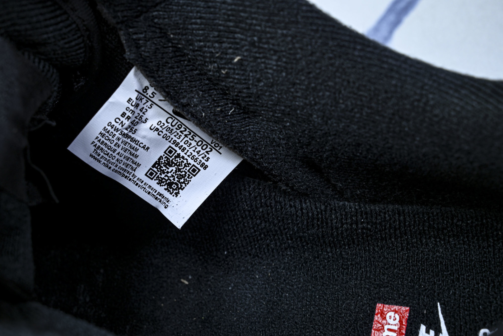 AF1 尺码:40-48.5纯原出品-NK Air Force 1 Low Supreme Black 