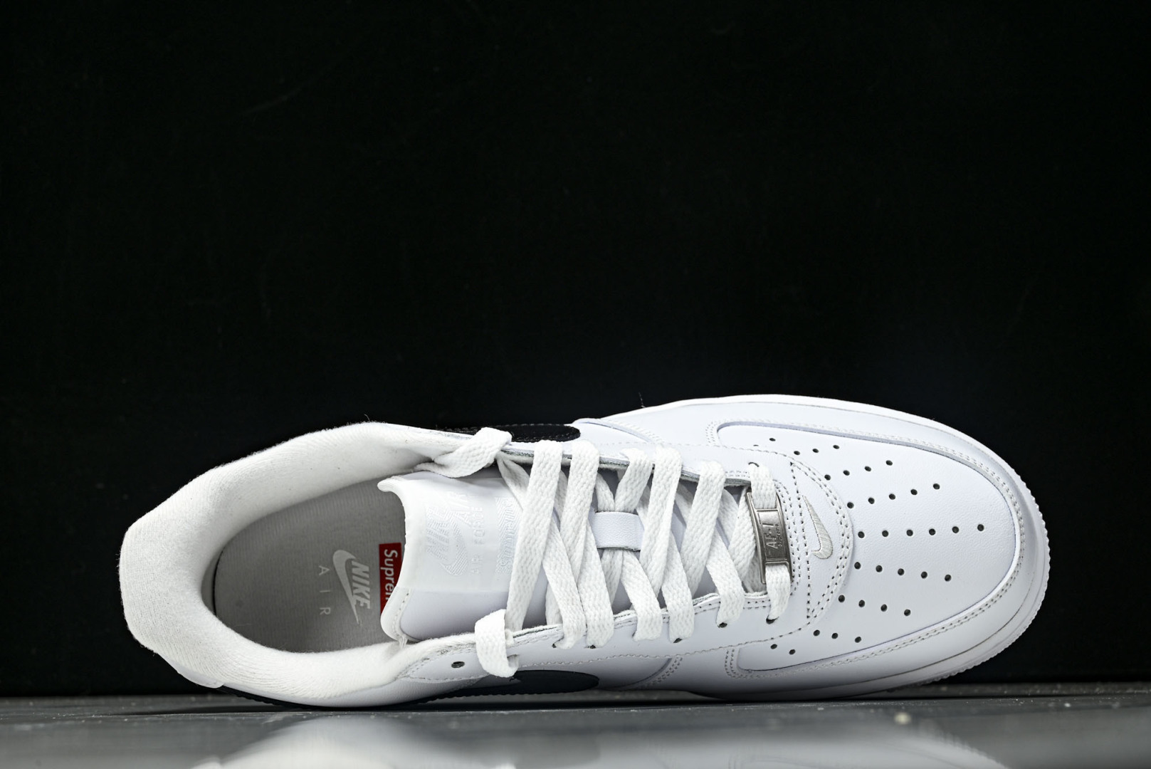 AF1 尺码40-47.5纯原版出品-Air Force 1 Low Supreme White Bla