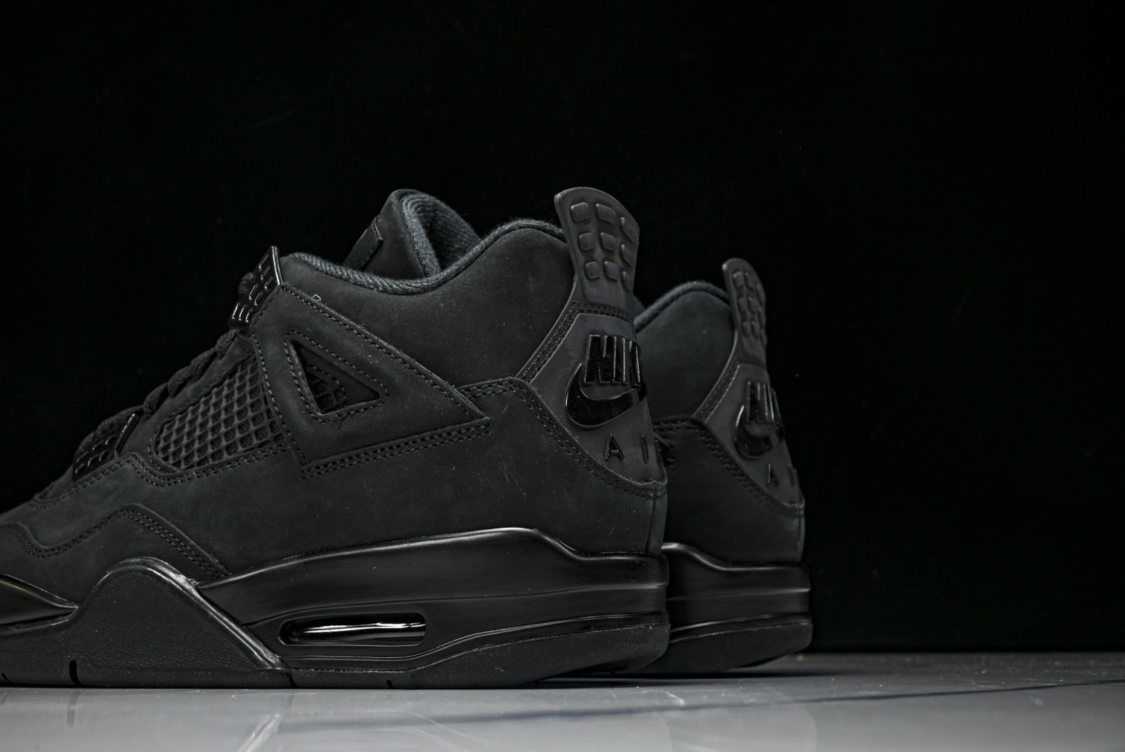 AJ4 尺码:36-47.5纯原版出品-Air Jordan 4 Retro Black Cat (20