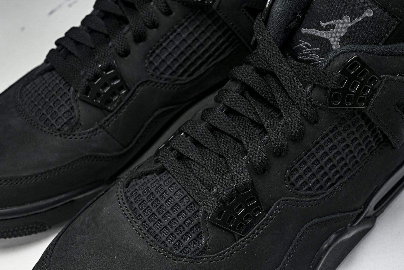 AJ4 尺码:36-47.5纯原版出品-Air Jordan 4 Retro Black Cat (20