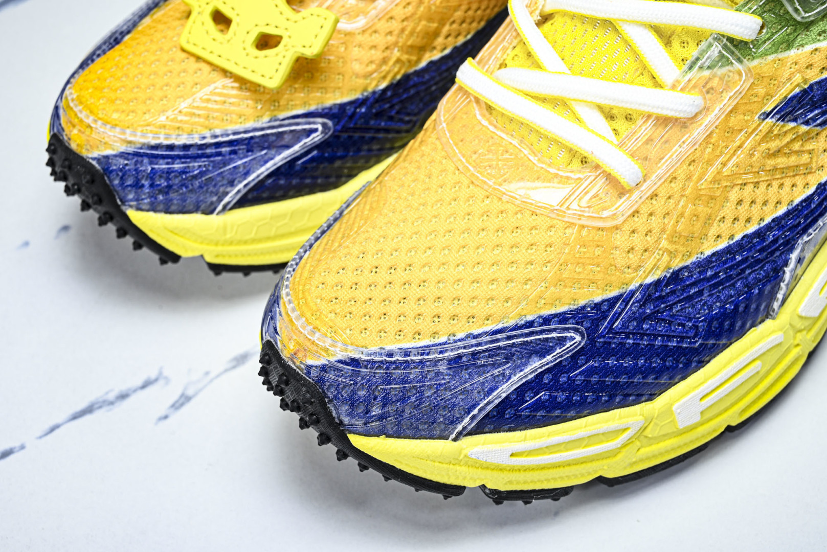 OFF 尺码36-47 纯原版出品-OFF-WHITE 系带印花 黑白三箭头登山厚底老爹鞋增高男女运动休