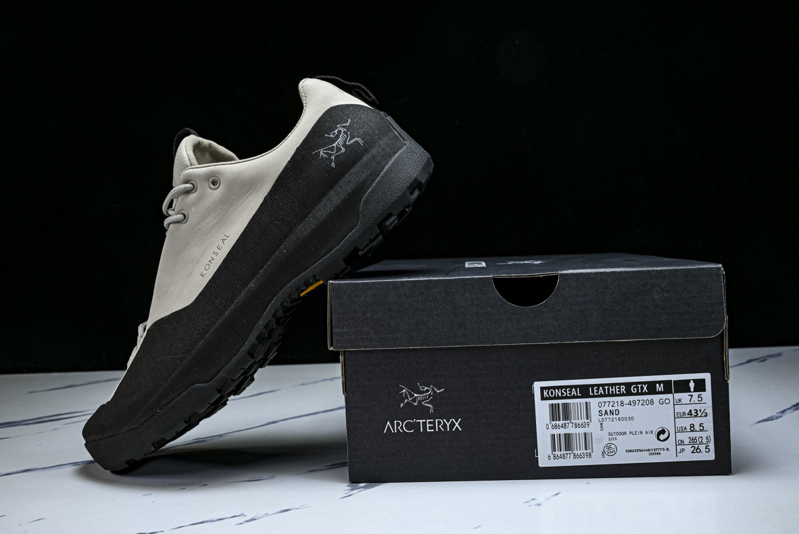 Arcteryx 尺码39-45纯原版出品-Arcteryx始祖鸟 Konseal Shoe 舒适 防滑