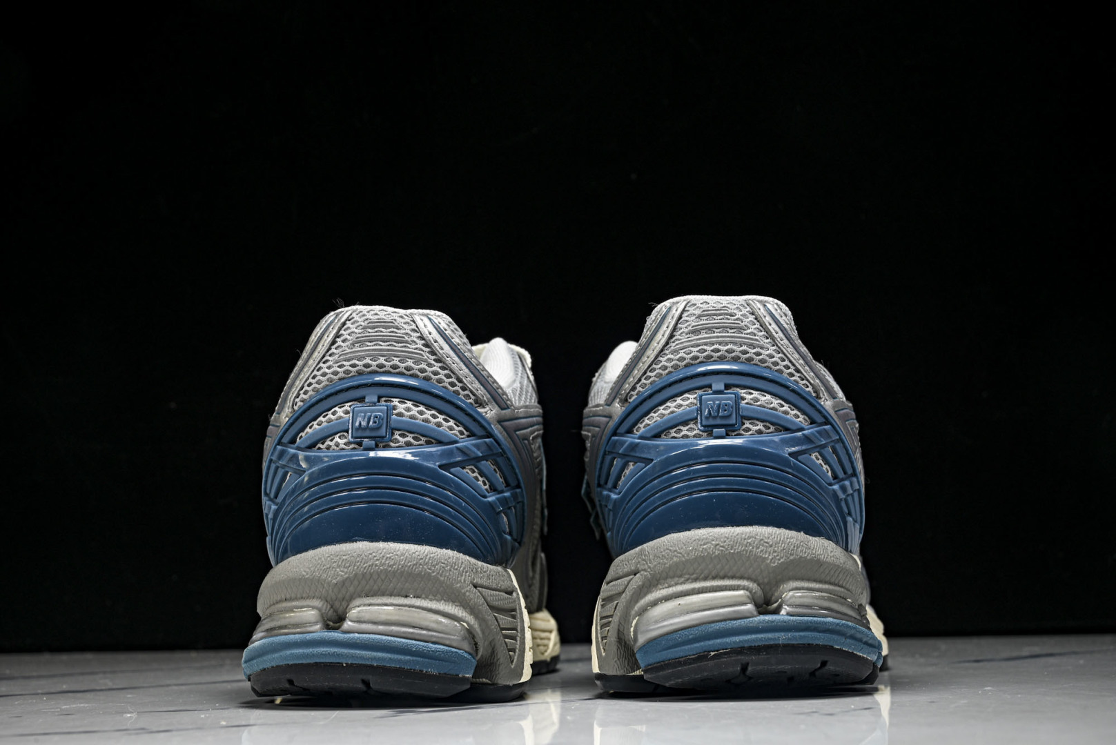 New Balance U1906系列 拼接网面透气跑步鞋运动鞋银灰蓝 M1906REO 尺码：36 3