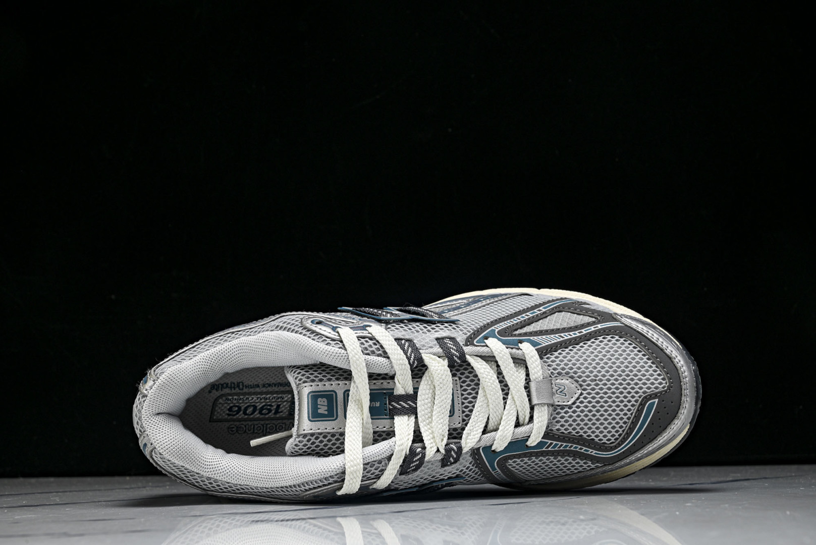 New Balance U1906系列 拼接网面透气跑步鞋运动鞋银灰蓝 M1906REO 尺码：36 3