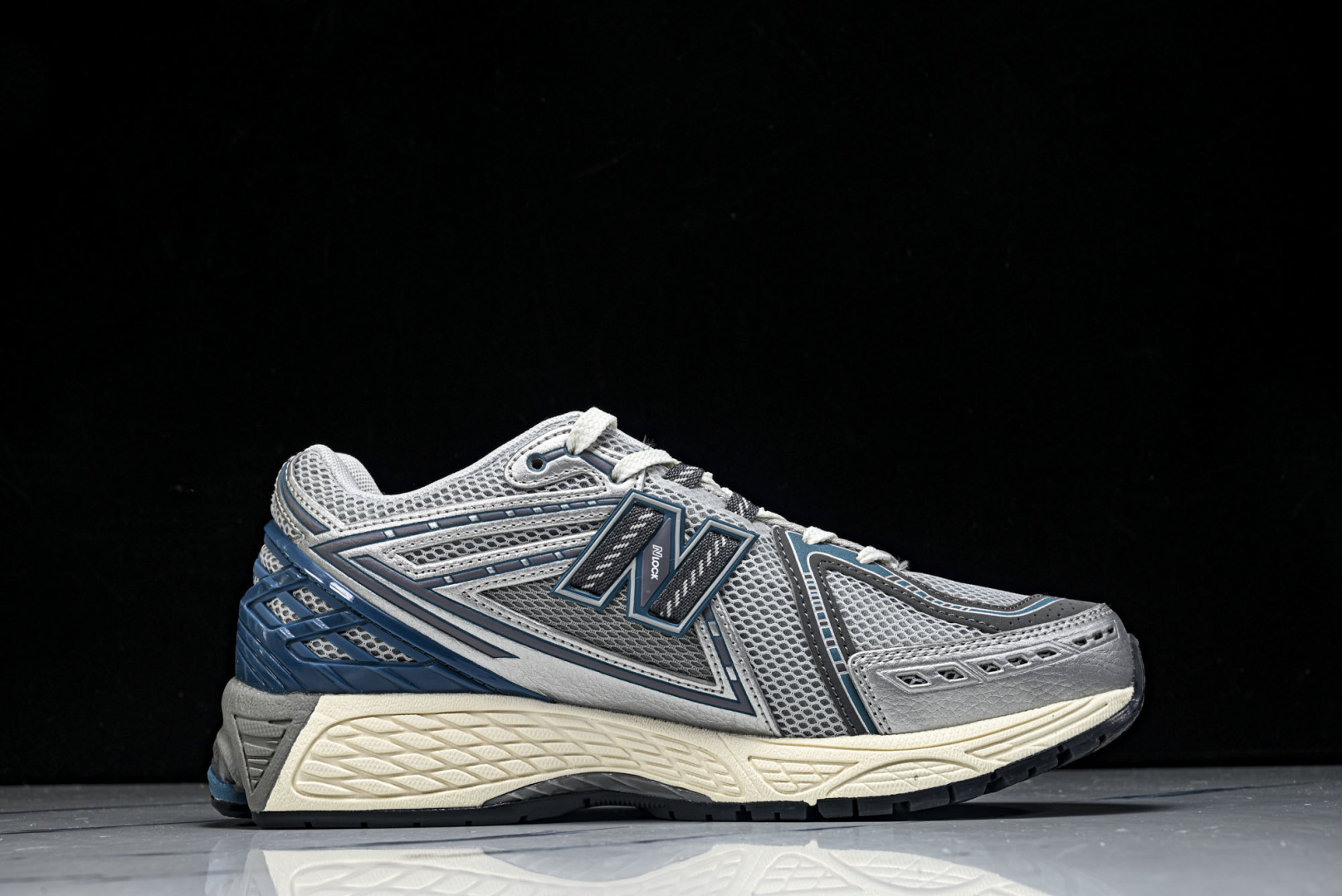 New Balance U1906系列 拼接网面透气跑步鞋运动鞋银灰蓝 M1906REO 尺码：36 3