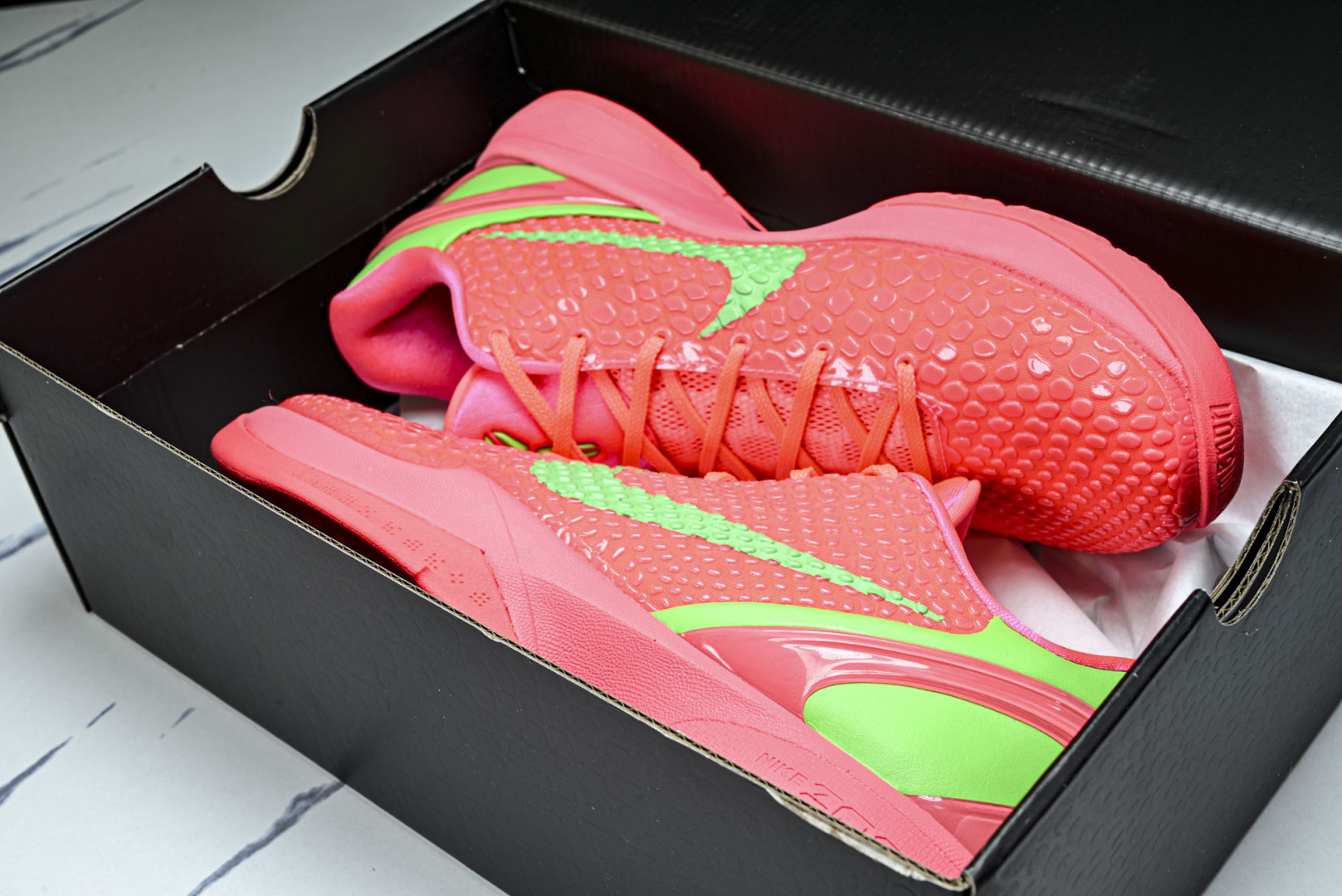 科比6 尺码:40-50.5纯原版出品- Kobe 6 Protro Sail All-Star 玫红绿