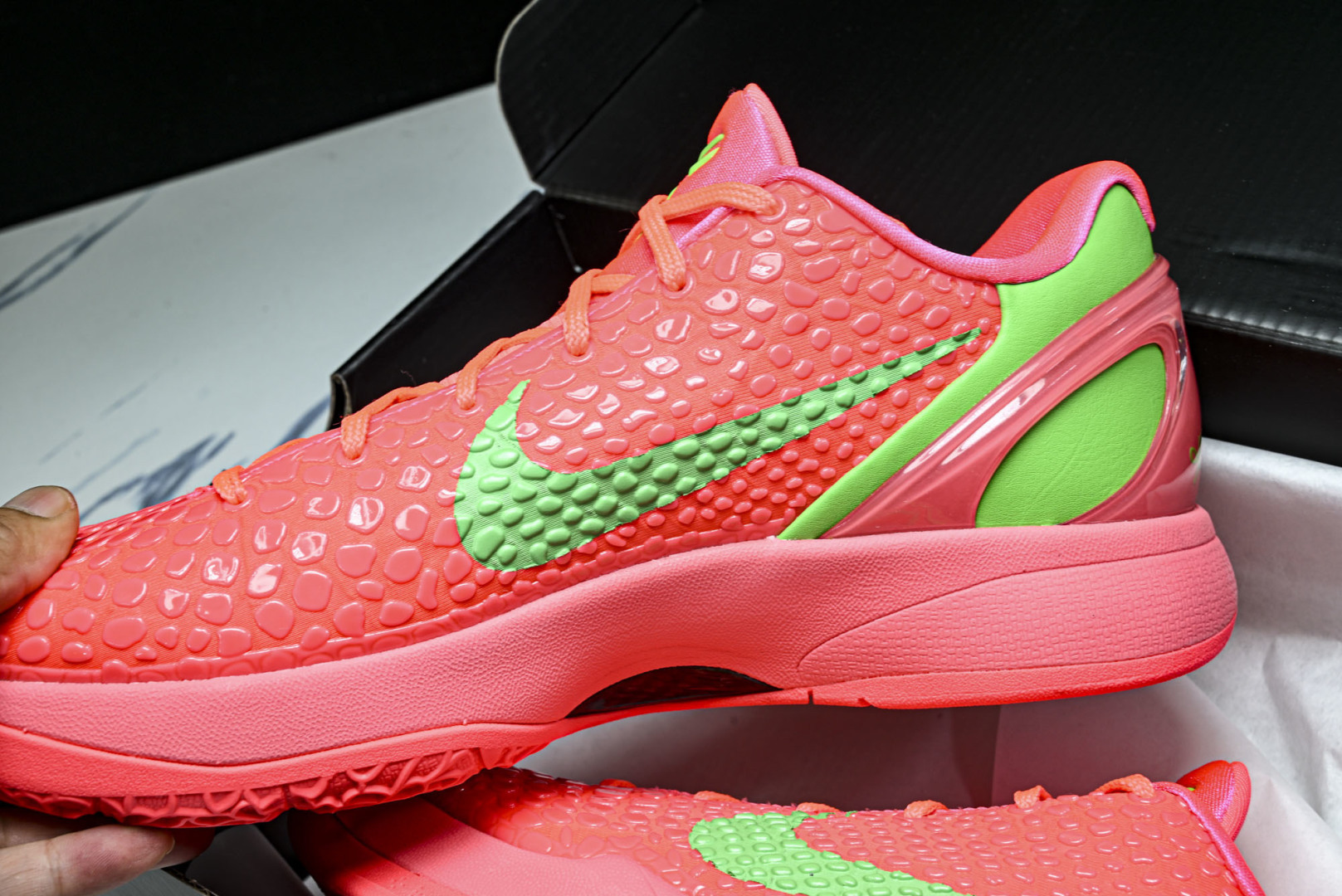 科比6 尺码:40-50.5纯原版出品- Kobe 6 Protro Sail All-Star 玫红绿