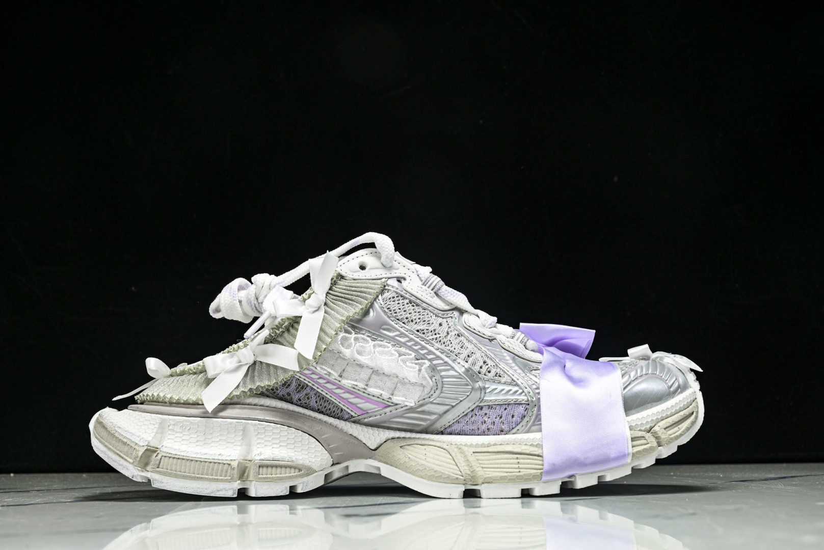 巴黎 尺码:35-440纯原版出品-Balenciaga 3XL Lace Pu Eva RB 官方同步