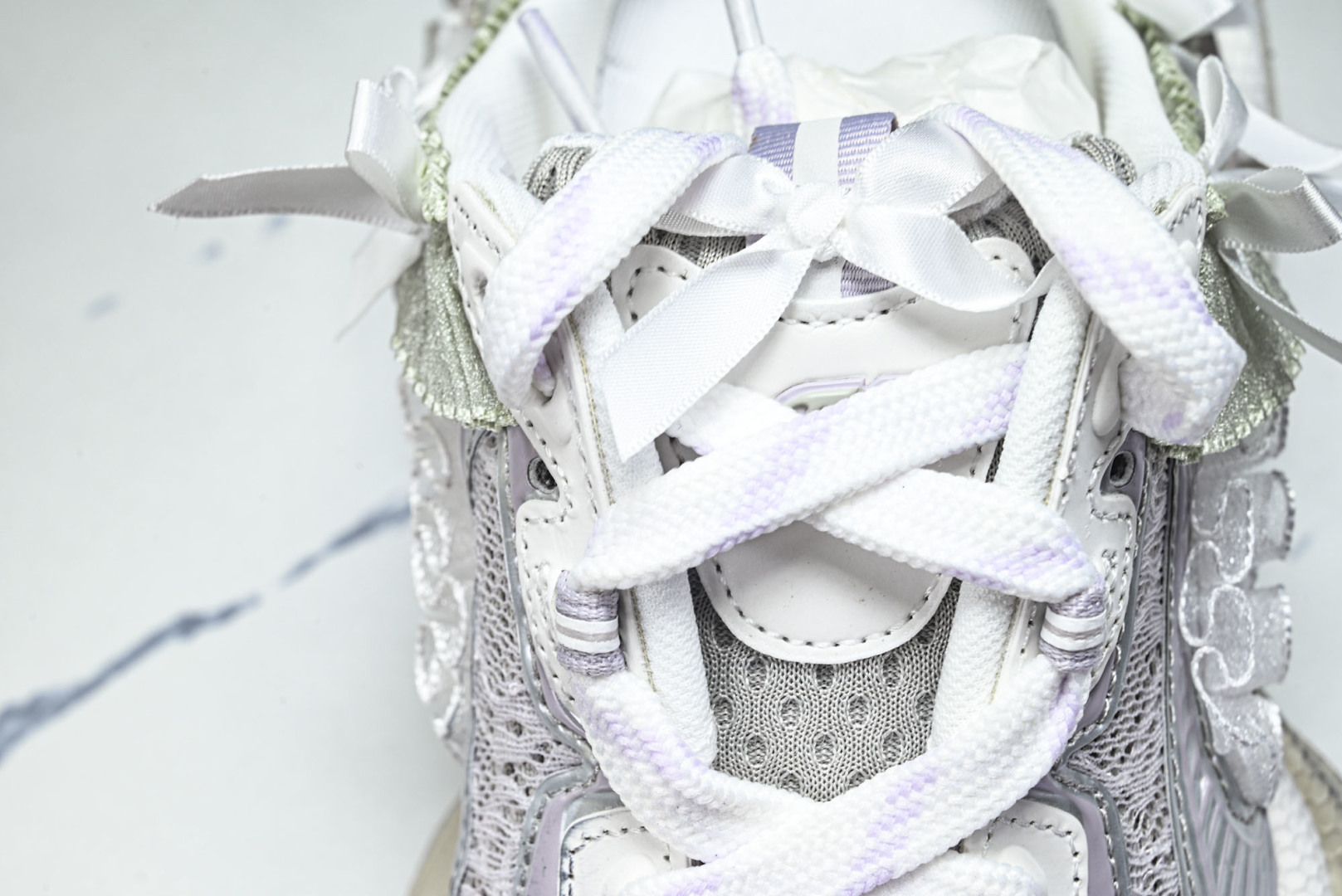 巴黎 尺码:35-440纯原版出品-Balenciaga 3XL Lace Pu Eva RB 官方同步