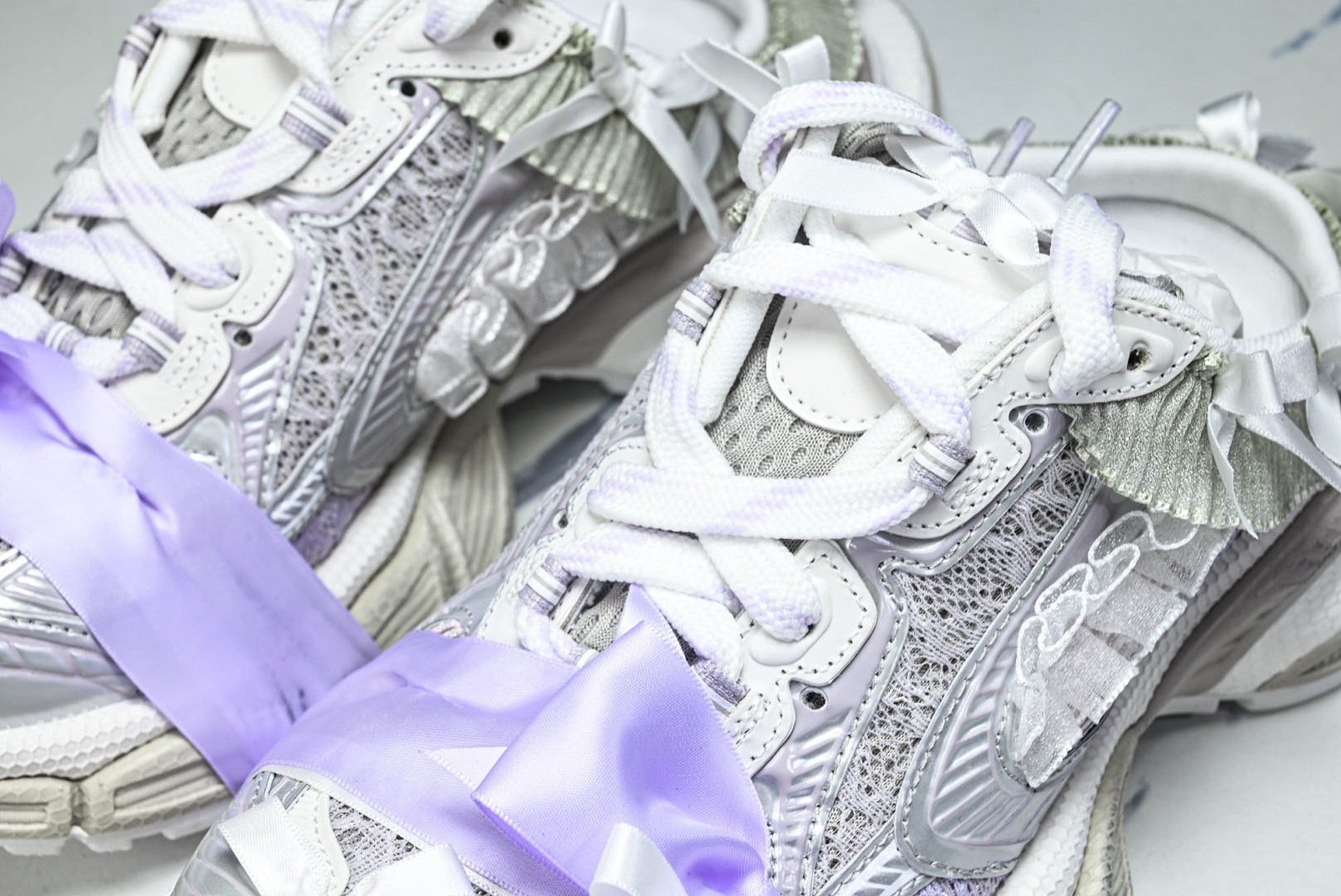 巴黎 尺码:35-440纯原版出品-Balenciaga 3XL Lace Pu Eva RB 官方同步