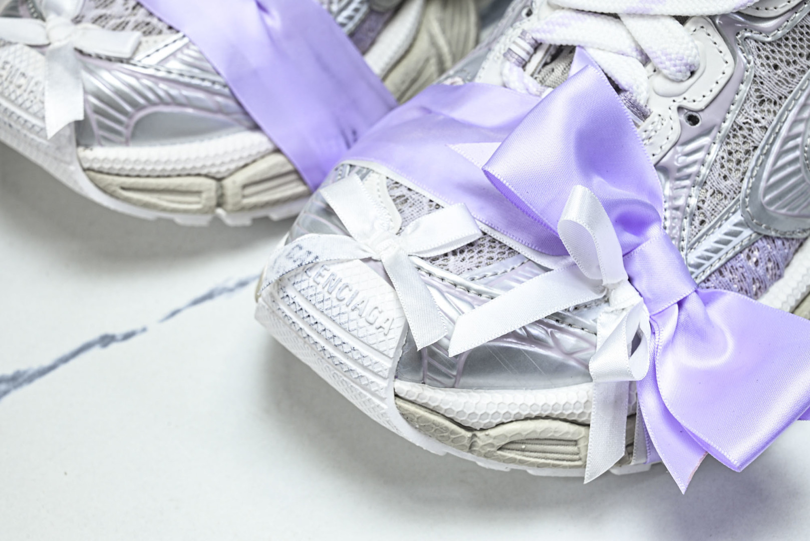 巴黎 尺码:35-440纯原版出品-Balenciaga 3XL Lace Pu Eva RB 官方同步