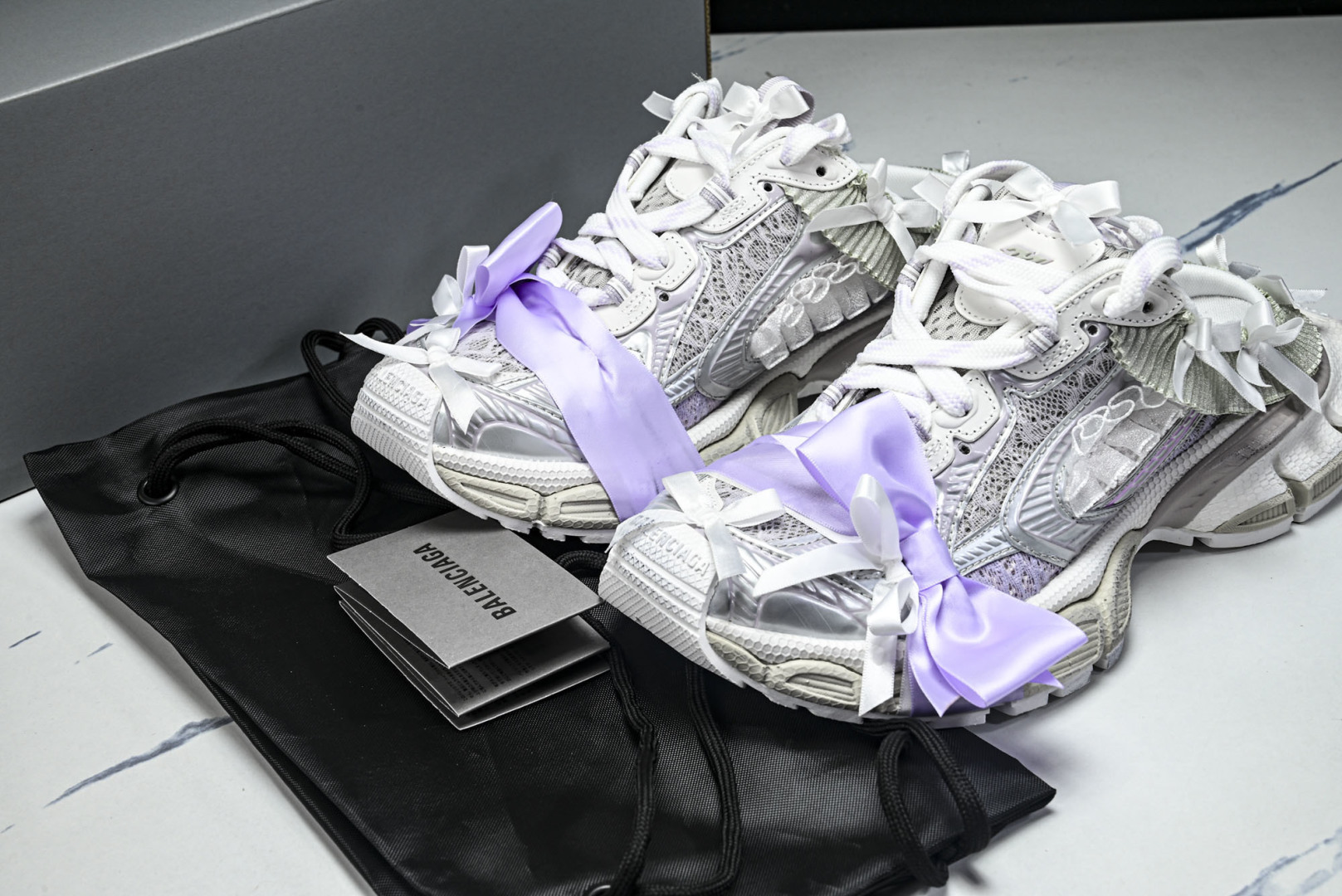 巴黎 尺码:35-440纯原版出品-Balenciaga 3XL Lace Pu Eva RB 官方同步