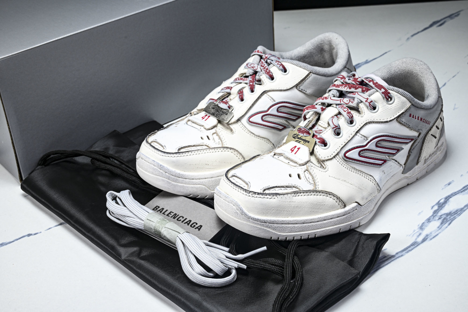 巴黎 尺码:35-46纯原版出品-Balenciaga Hamptons Worn Out 巴黎世家十八