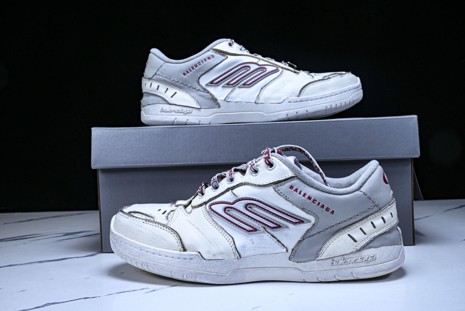 巴黎 尺码:35-46纯原版出品-Balenciaga Hamptons Worn Out 巴黎世家十八