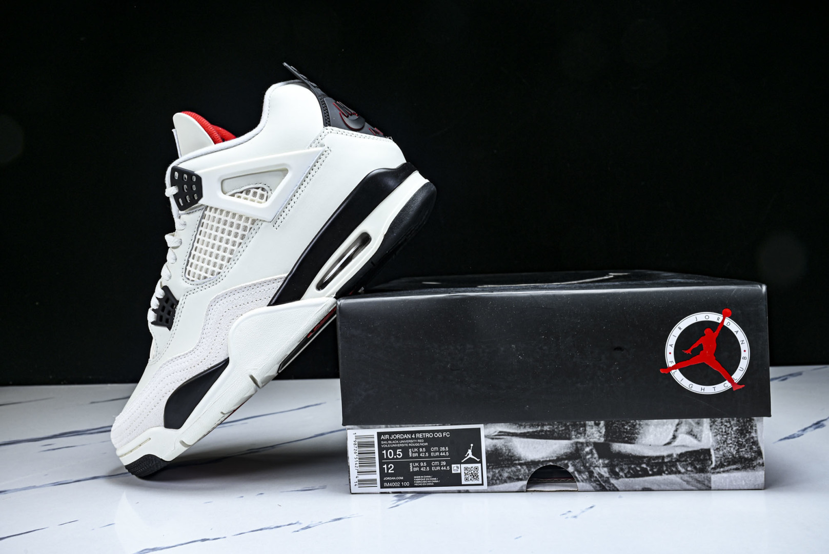 AJ4 尺码:40-50.5纯原出品-Air Jordan 4 Retro OG Flight Club
