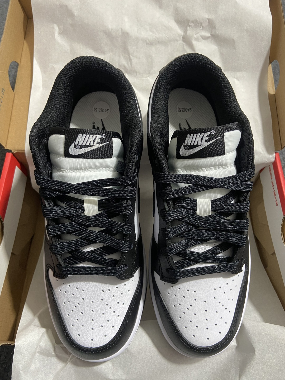 Dunk 尺码:35.5-47.5纯原出品-Dunk Low Retro “Black” 黑白 熊猫 D