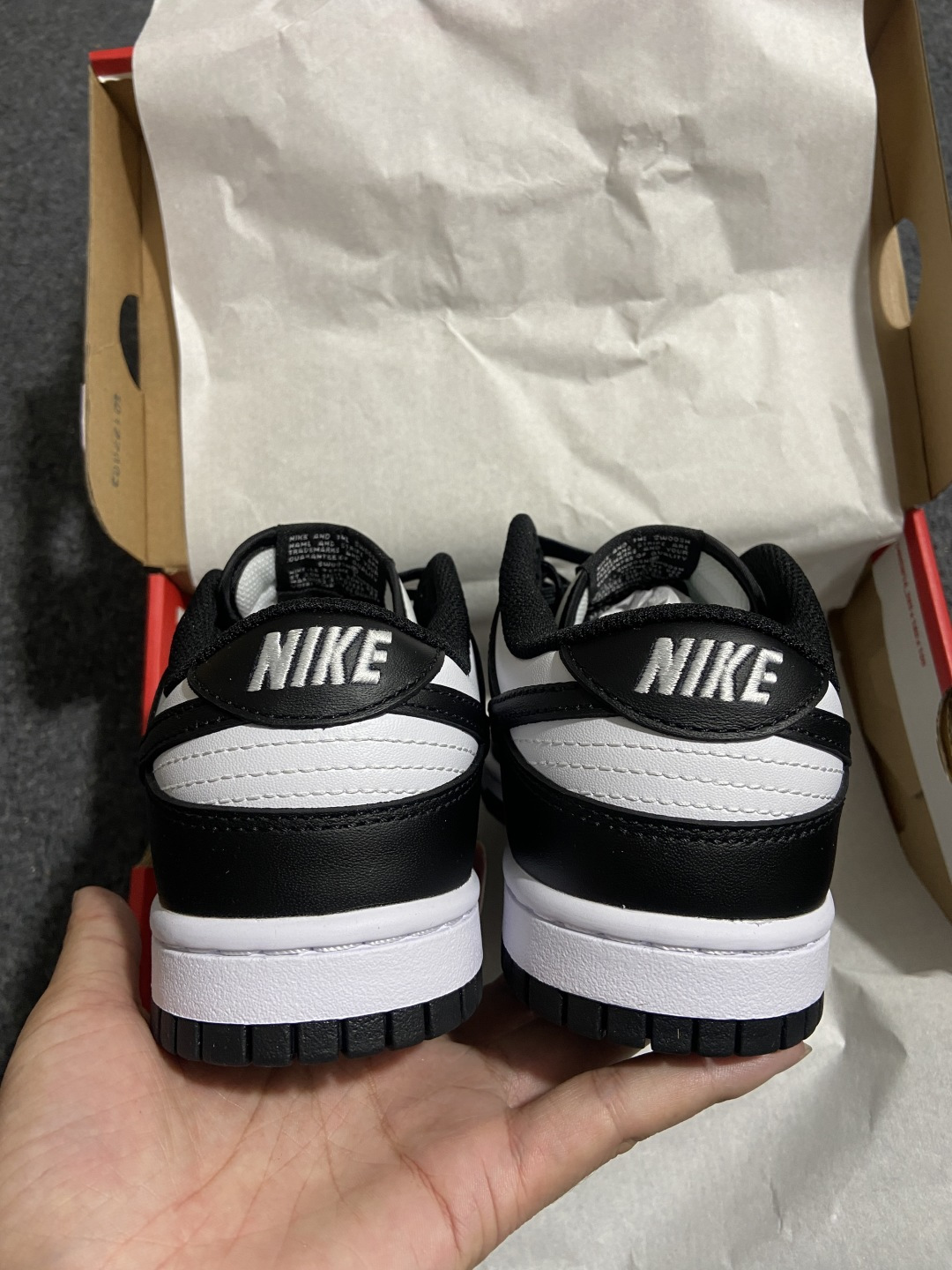 Dunk 尺码:35.5-47.5纯原出品-Dunk Low Retro “Black” 黑白 熊猫 D