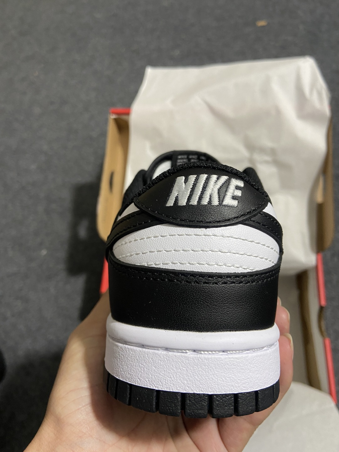 Dunk 尺码:35.5-47.5纯原出品-Dunk Low Retro “Black” 黑白 熊猫 D