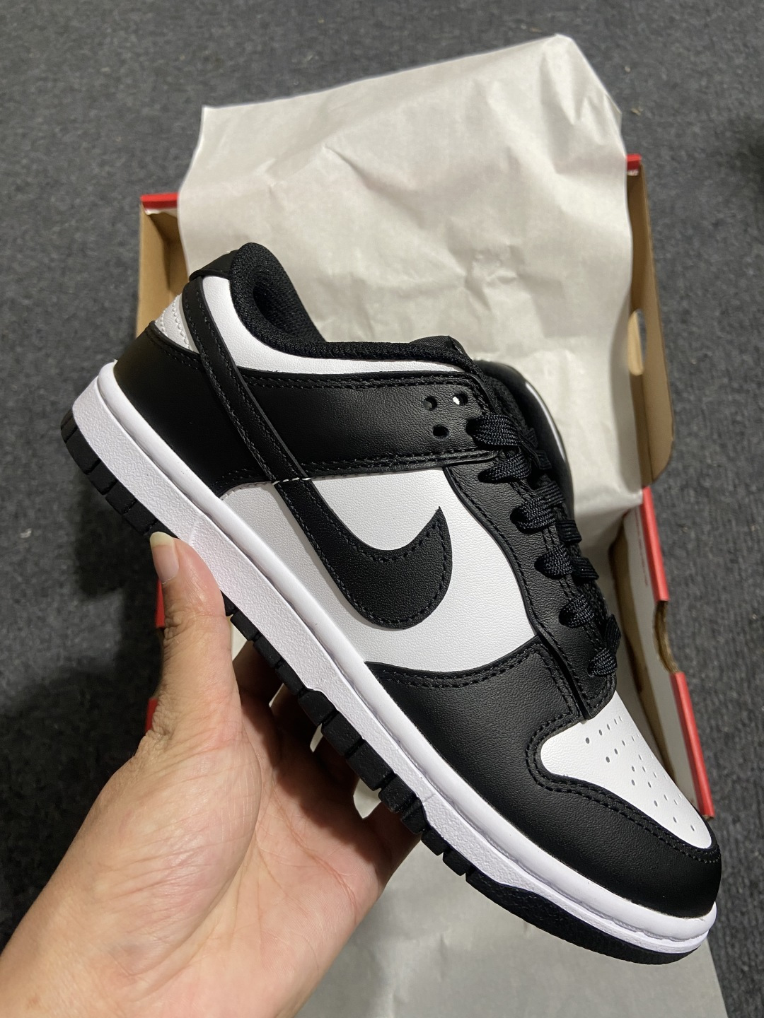 Dunk 尺码:35.5-47.5纯原出品-Dunk Low Retro “Black” 黑白 熊猫 D