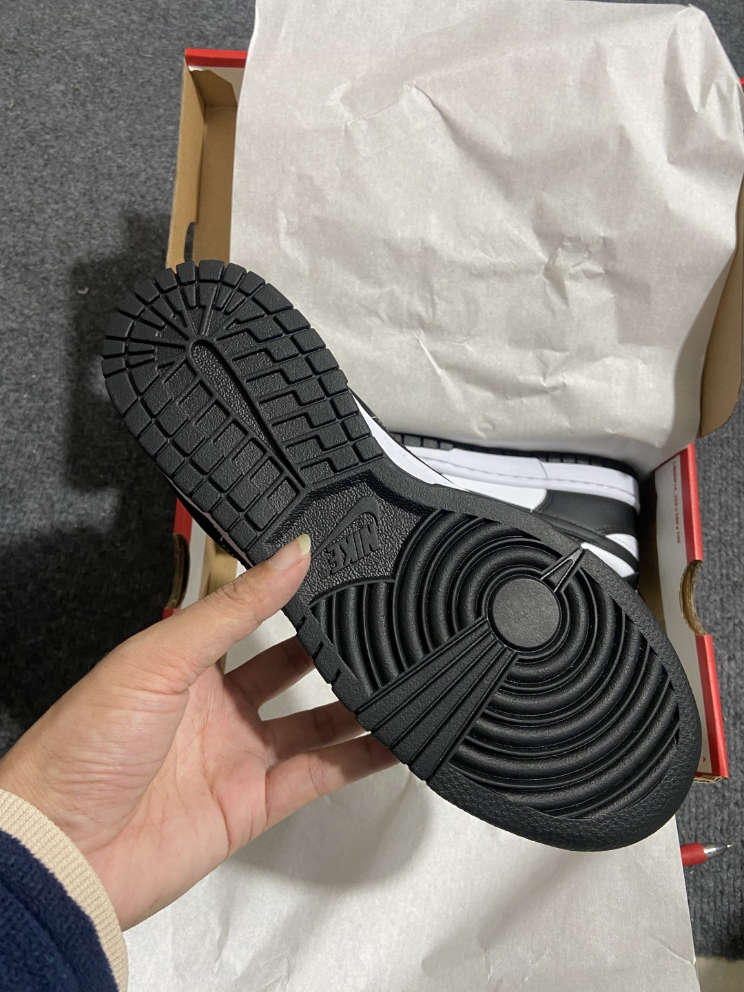 Dunk 尺码:35.5-47.5纯原出品-Dunk Low Retro “Black” 黑白 熊猫 D