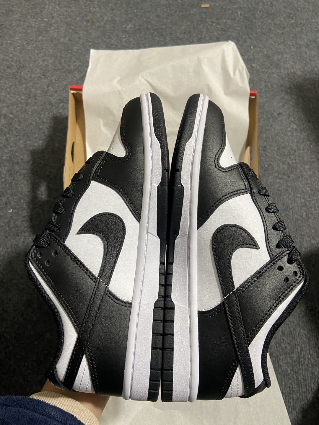 Dunk 尺码:35.5-47.5纯原出品-Dunk Low Retro “Black” 黑白 熊猫 D