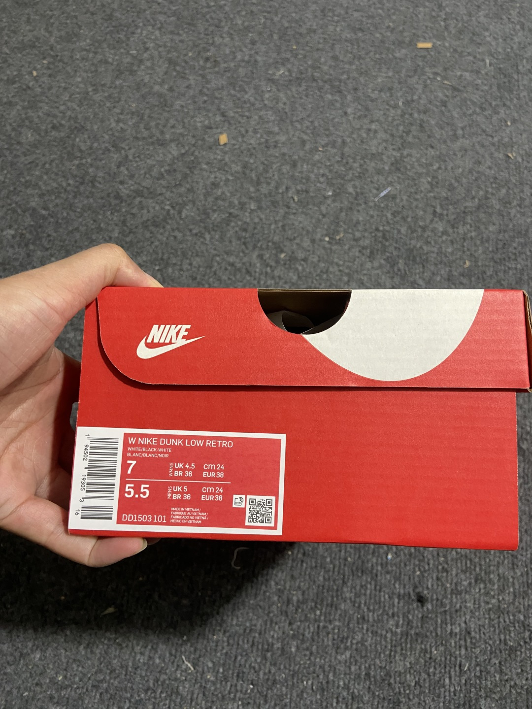 Dunk 尺码:35.5-47.5纯原出品-Dunk Low Retro “Black” 黑白 熊猫 D