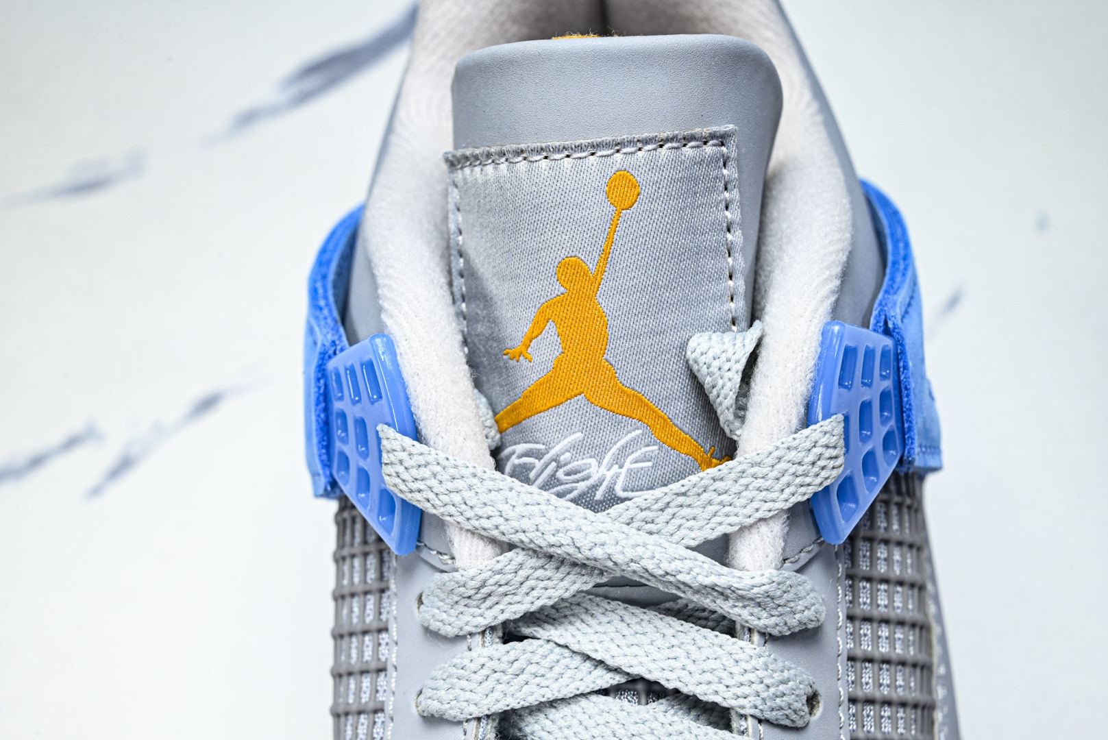 AJ4雾蓝 尺码40-47.5纯原版出品-Air Jordan 4 Retro LS 'Mist Blu