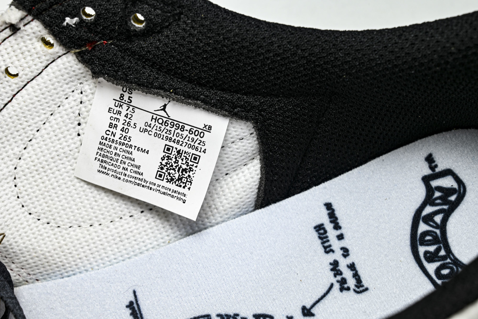 AJLow 低帮 尺码40-47.5纯原版出品-Air Jordan 1 Low AJ1 乔1 UN白红