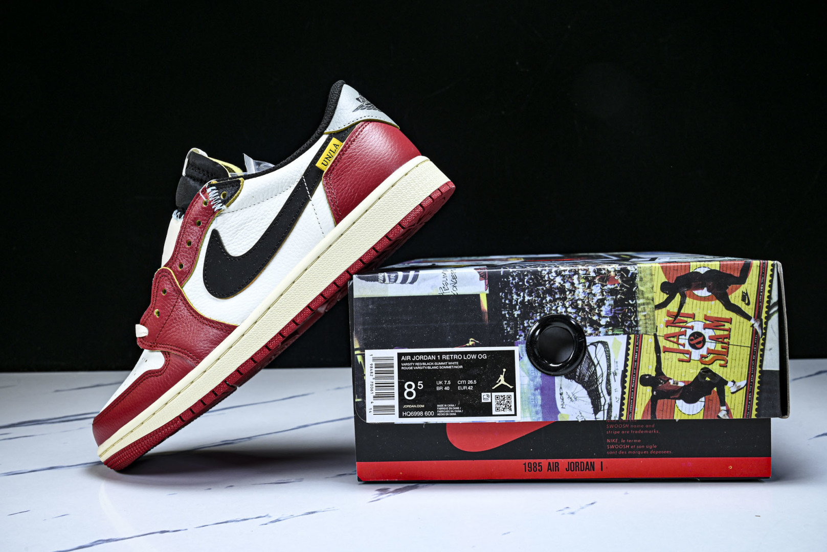 AJLow 低帮 尺码40-47.5纯原版出品-Air Jordan 1 Low AJ1 乔1 UN白红