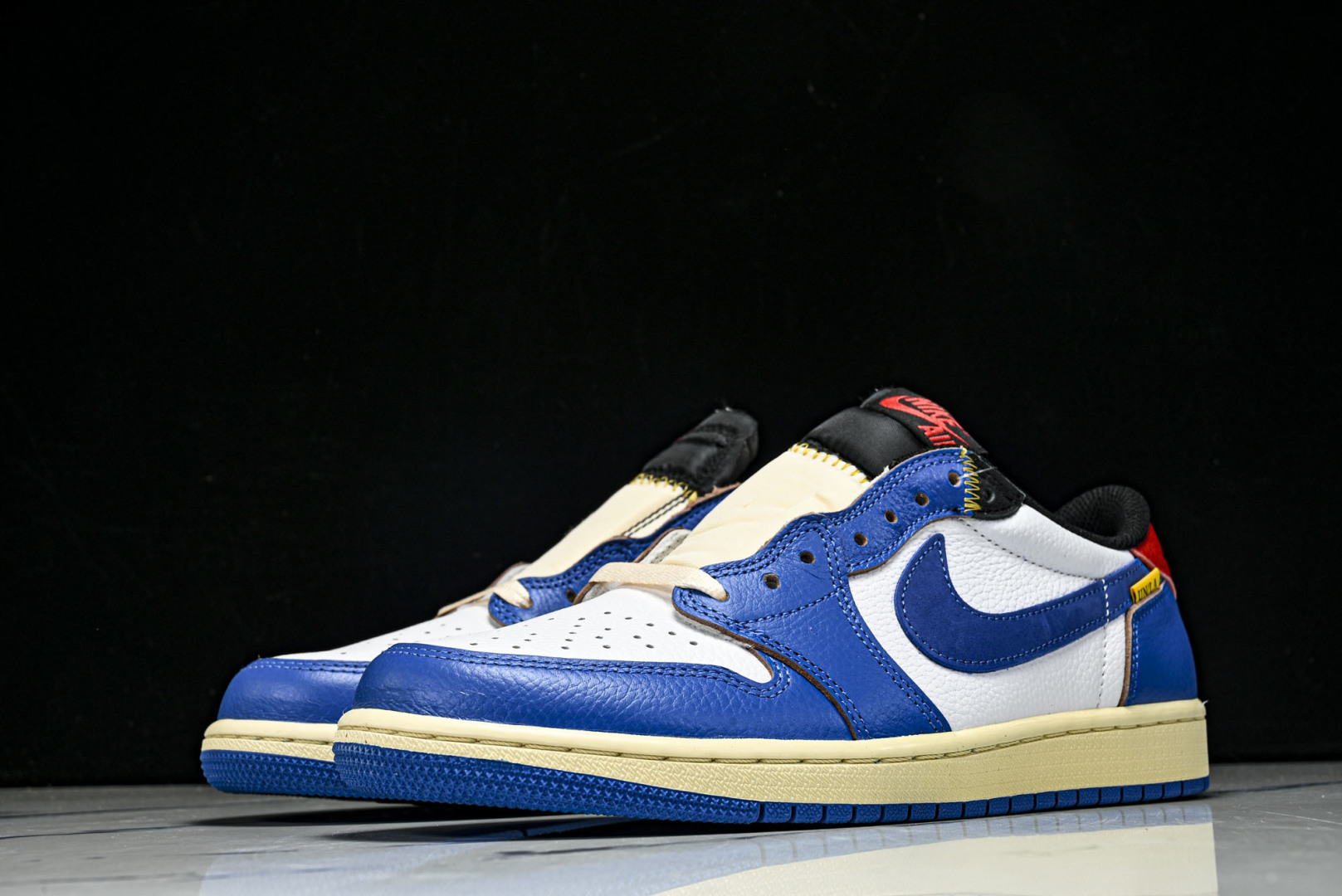 AJLow 低帮 尺码40-47.5纯原版出品-Air Jordan 1 Low AJ1 乔1 UN蓝白