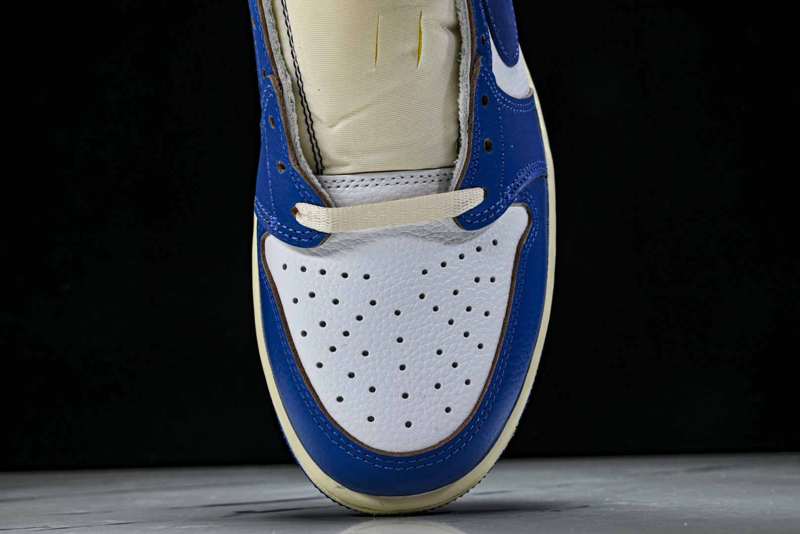 AJLow 低帮 尺码40-47.5纯原版出品-Air Jordan 1 Low AJ1 乔1 UN蓝白