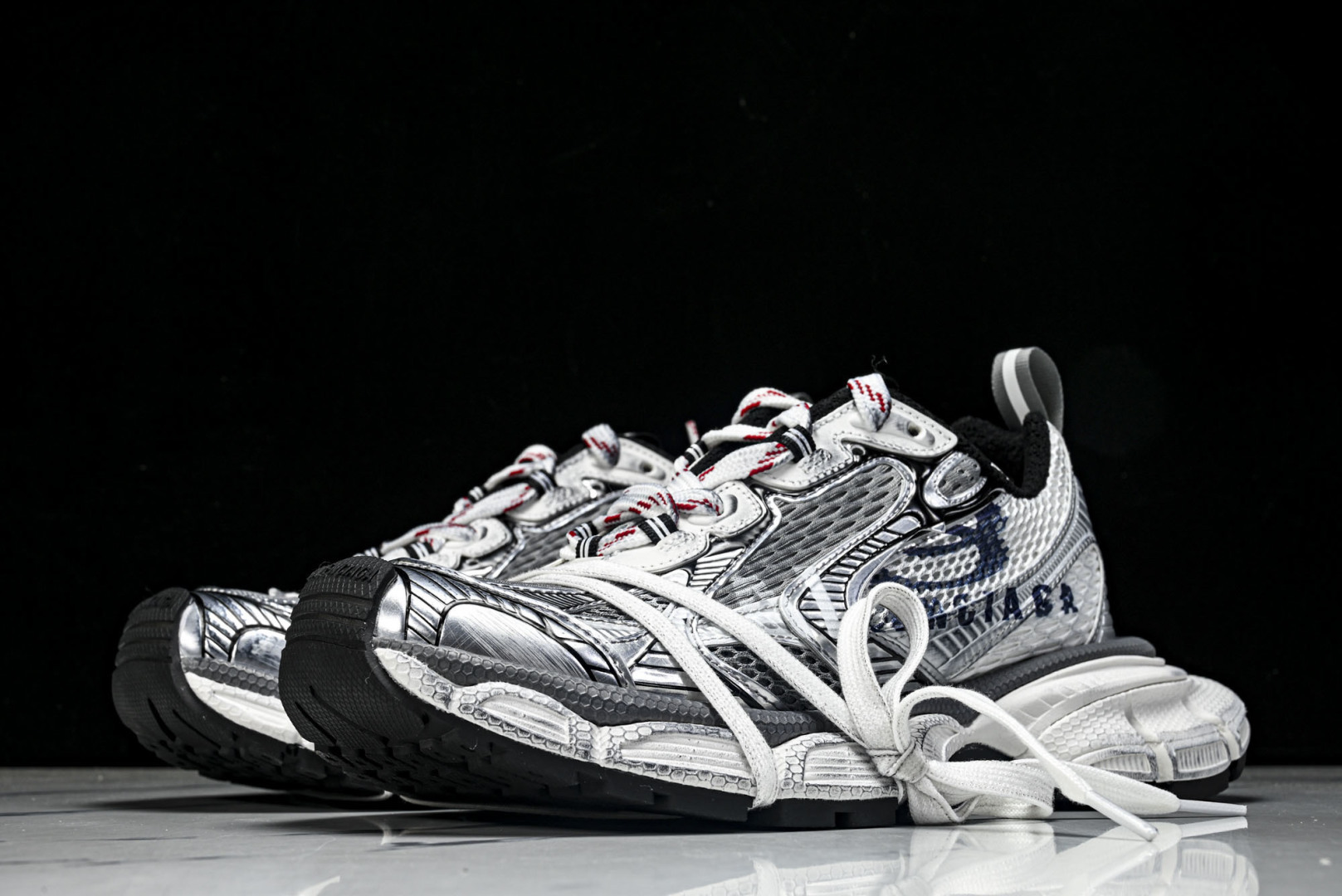 巴黎 尺码:35-46纯原版出品-Balenciaga 3XL Split Logo 官方同步 巴黎世家