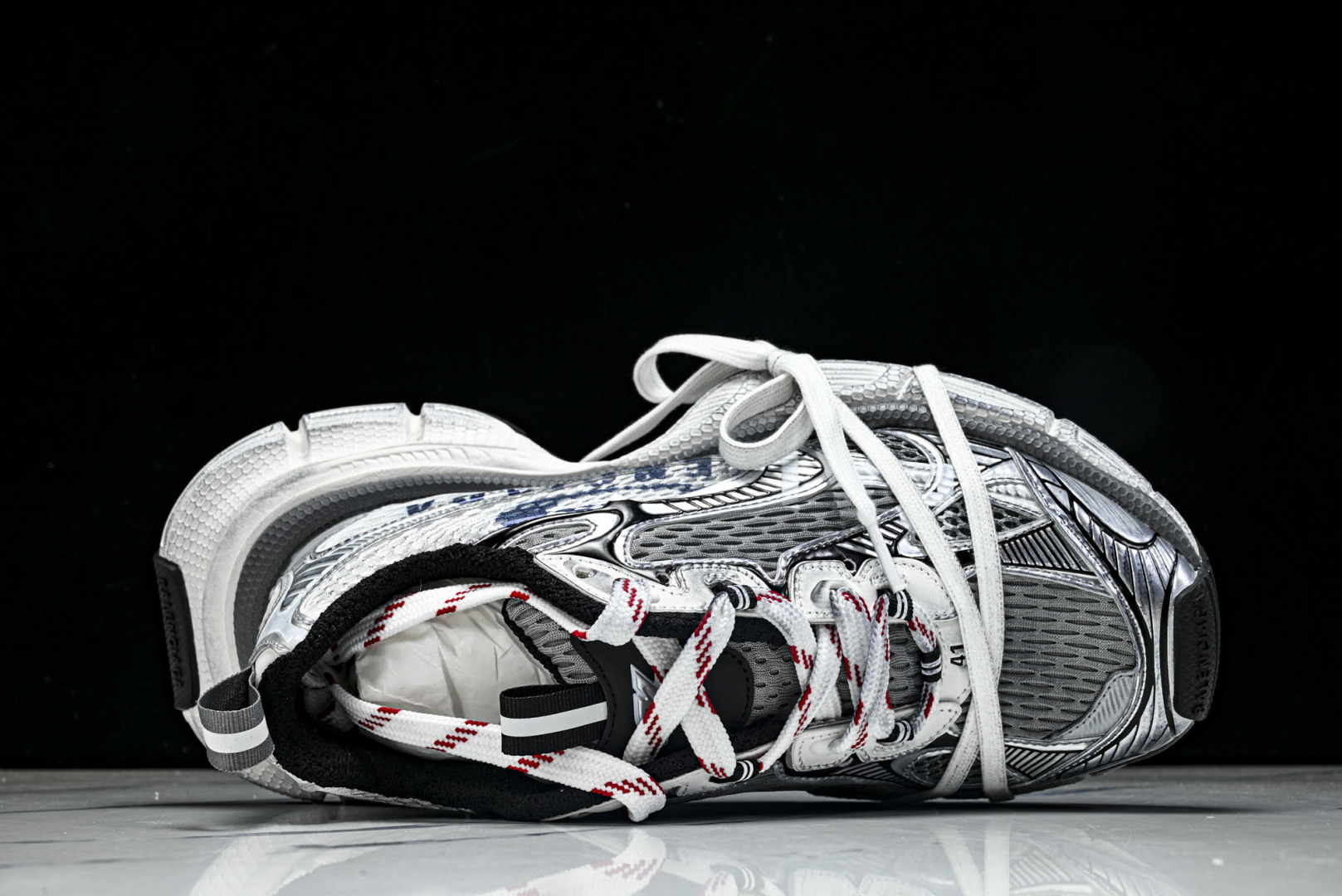 巴黎 尺码:35-46纯原版出品-Balenciaga 3XL Split Logo 官方同步 巴黎世家