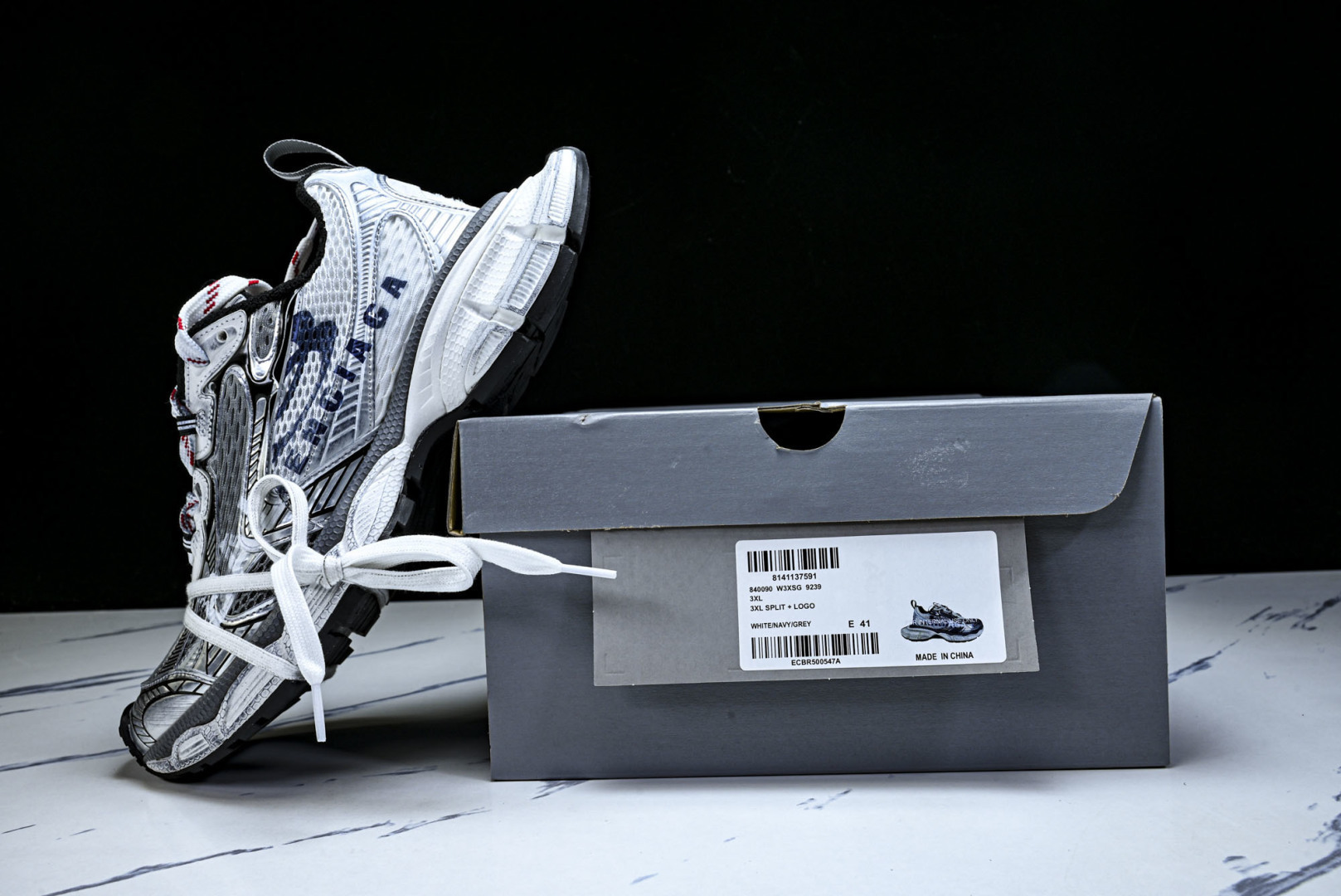 巴黎 尺码:35-46纯原版出品-Balenciaga 3XL Split Logo 官方同步 巴黎世家