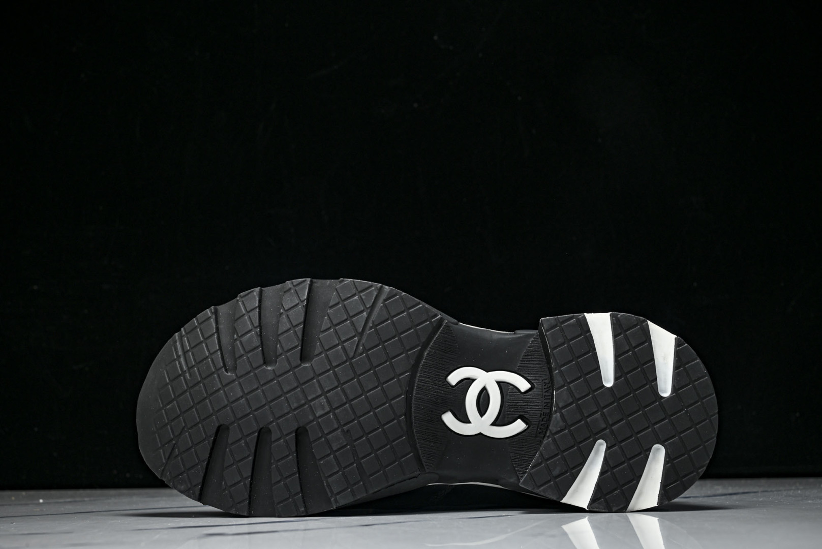 香奈儿 尺码35-40纯原版出品-Chanel香奈儿 25K新款 白色粗跟4cm百搭德训鞋运动鞋YZ02