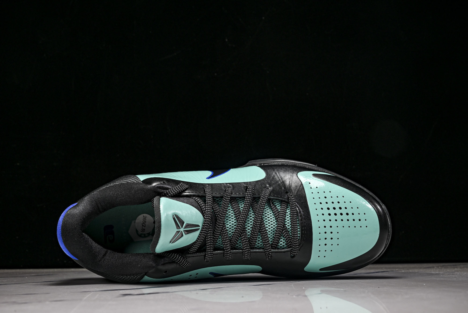 科比5 尺码40-48.5纯原版出品-Kobe V Skills Academy 绿黑兰色 IH0274