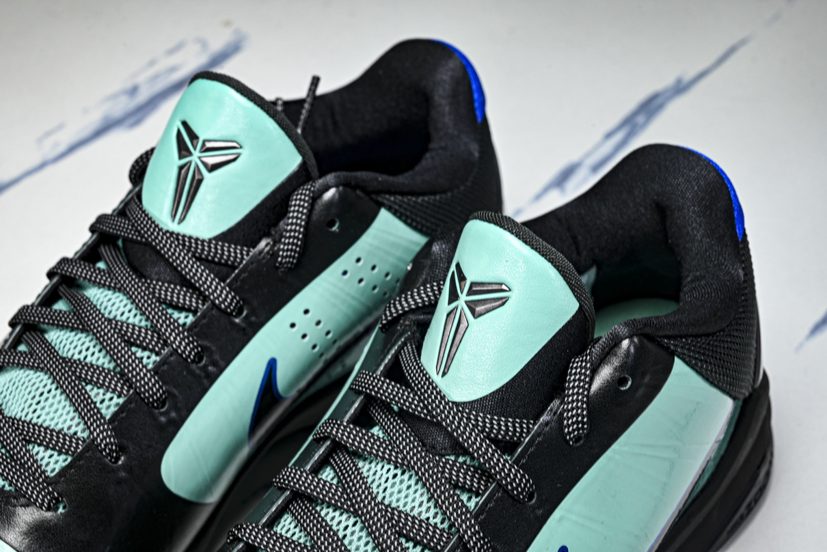 科比5 尺码40-48.5纯原版出品-Kobe V Skills Academy 绿黑兰色 IH0274