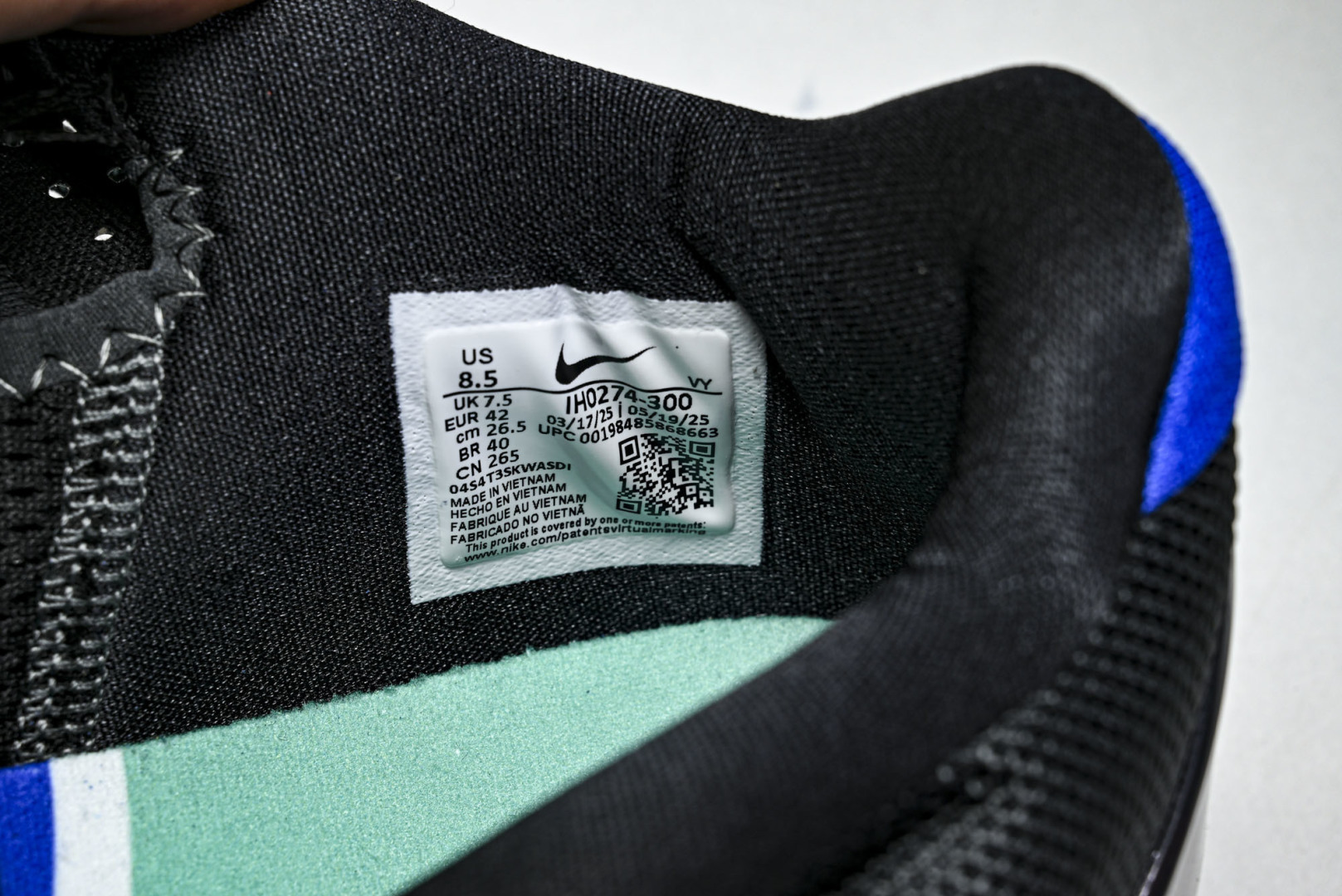 科比5 尺码40-48.5纯原版出品-Kobe V Skills Academy 绿黑兰色 IH0274