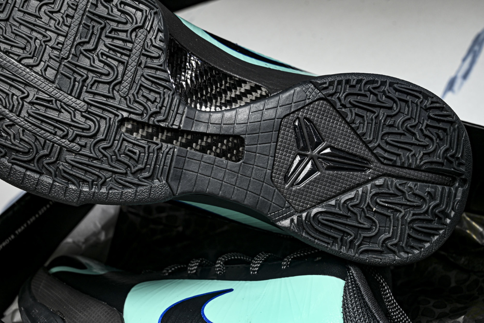 科比5 尺码40-48.5纯原版出品-Kobe V Skills Academy 绿黑兰色 IH0274