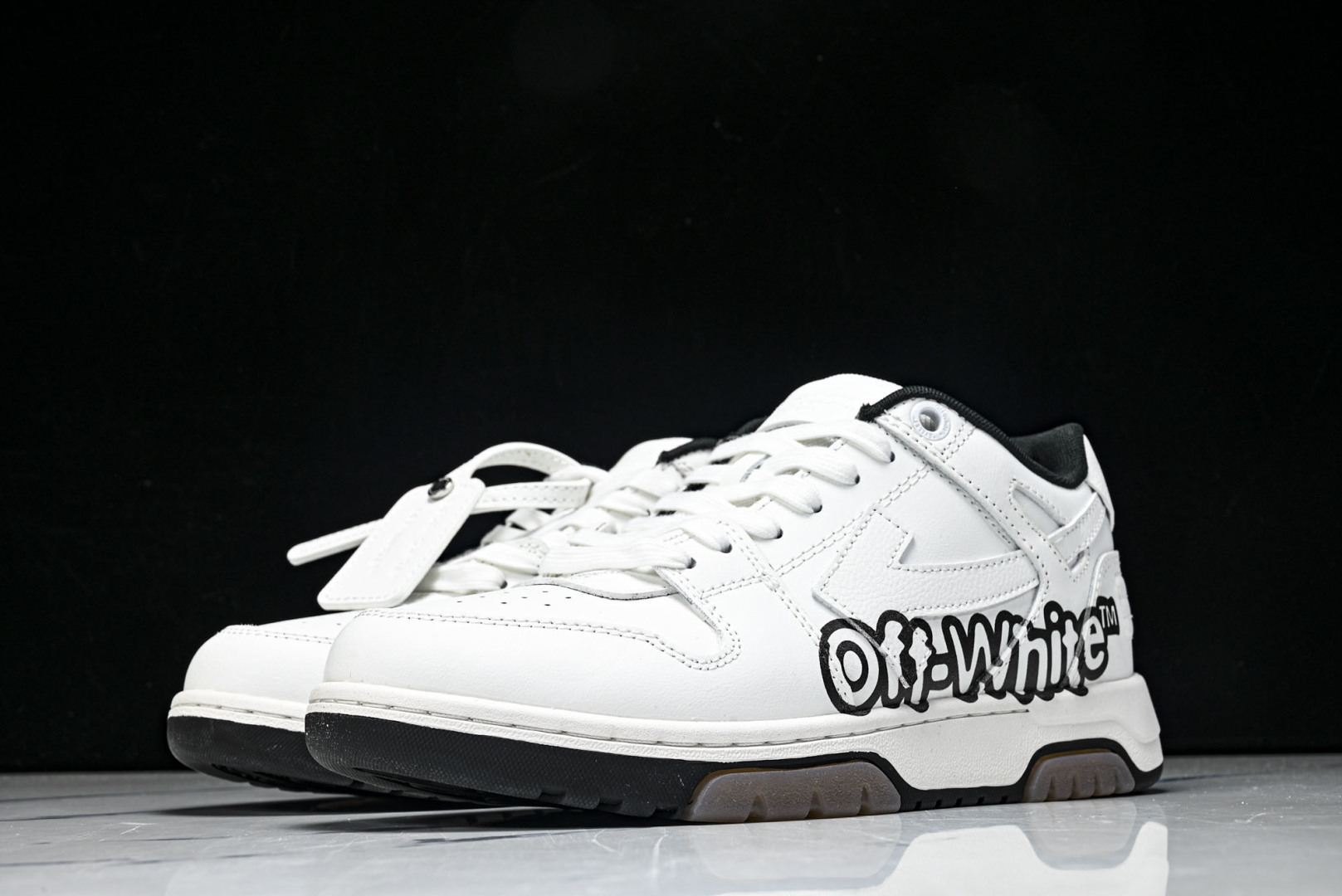 OFF-WHITE Out Of Office 箭头板鞋 小牛鞋休闲运动鞋 36 37 38 39 40