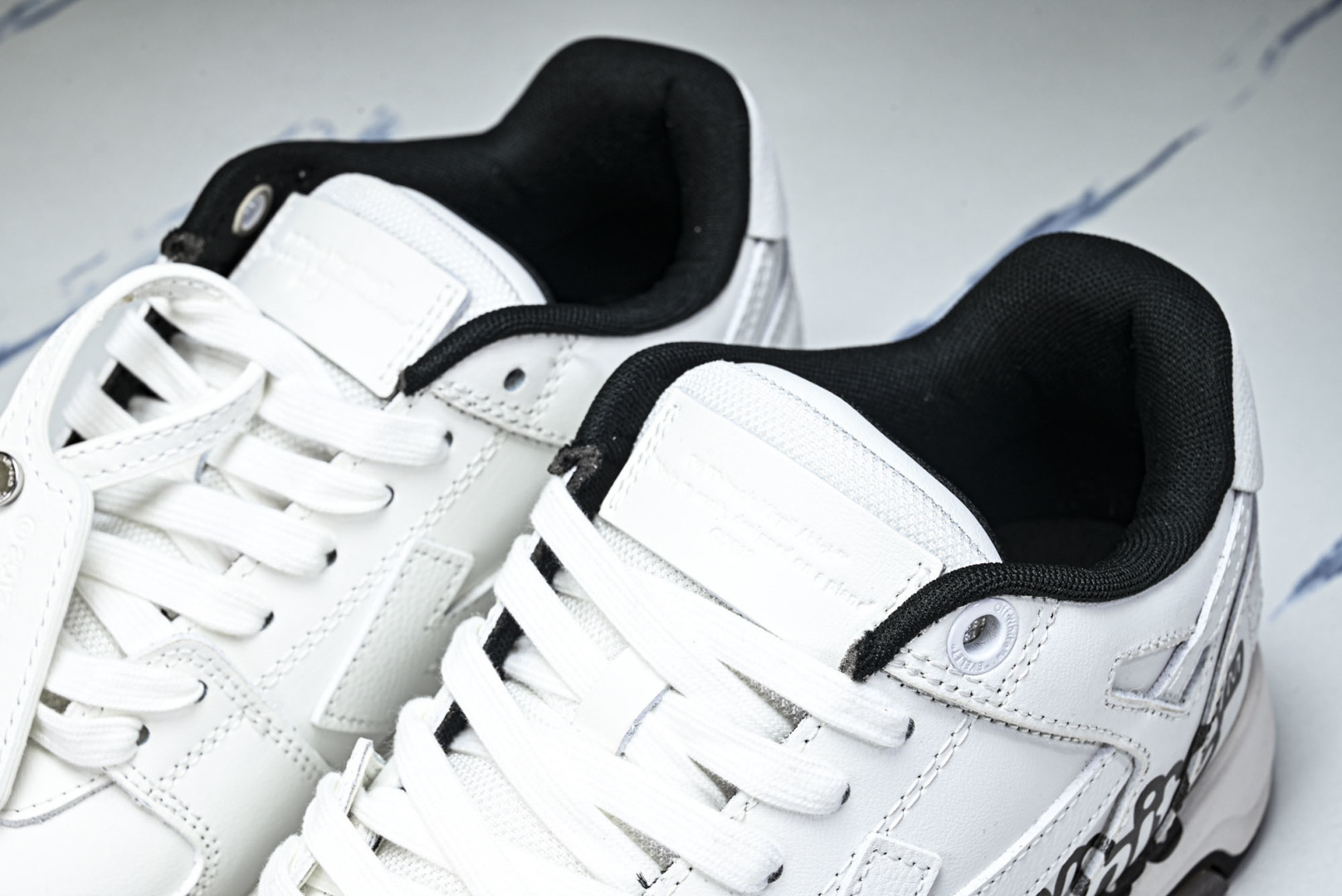 OFF-WHITE Out Of Office 箭头板鞋 小牛鞋休闲运动鞋 36 37 38 39 40