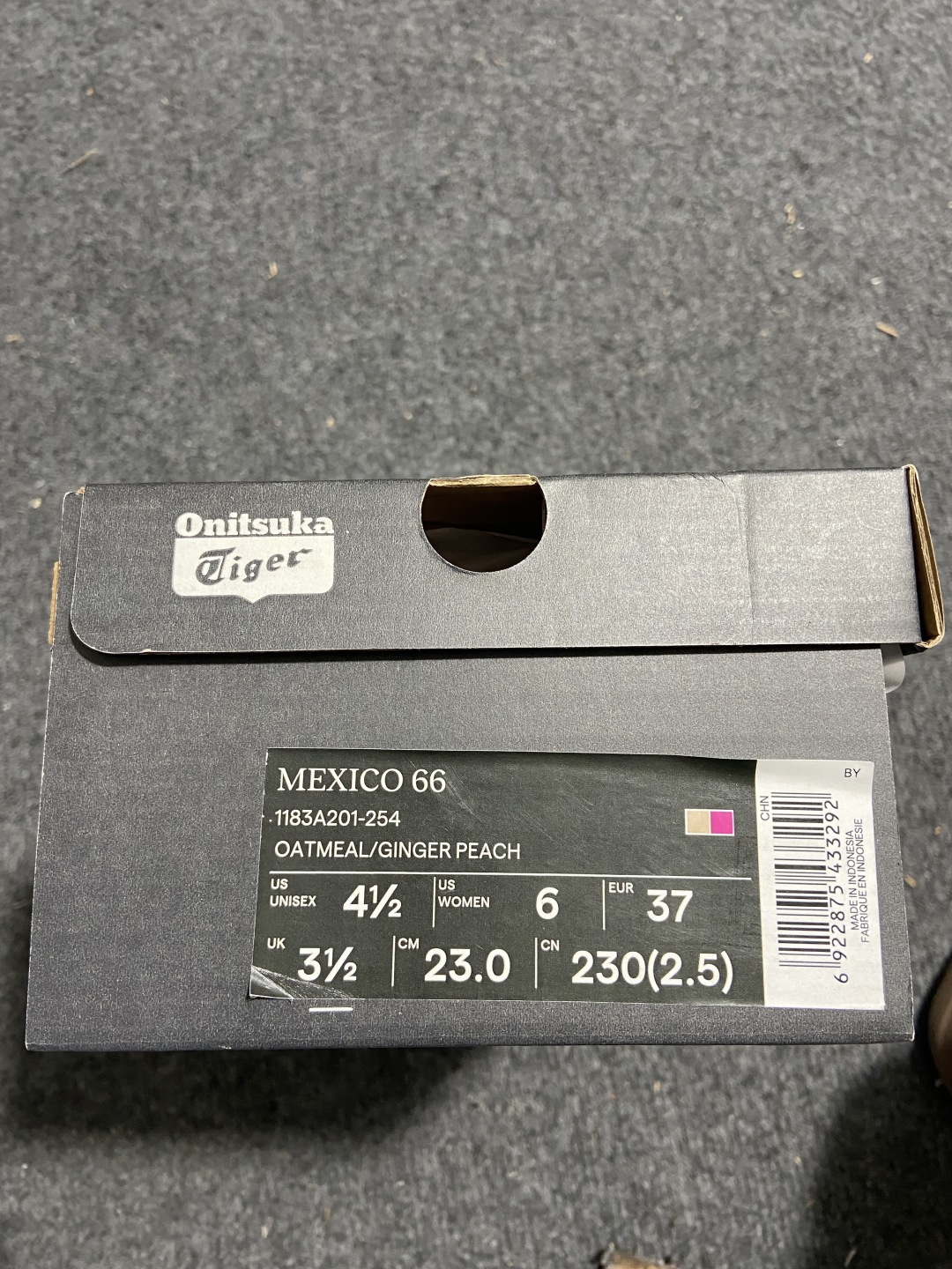 PK 放店私顶级头层，最强品质！鬼冢虎 1183A201-254ASICS Tiger Mexico 6