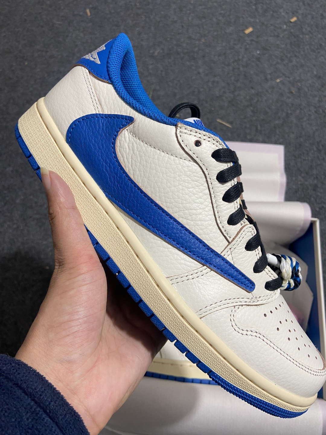 AJ1 Low 尺码:40-48.5纯原出品-Air Jordan 1 Travis Scott x “